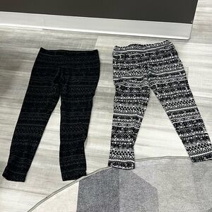 Stylish Black and White ladies leggings